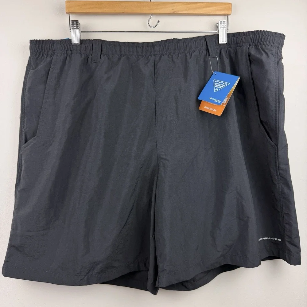 Columbia Short Men's 2XL Black PFG Backcast IV Water Omni-Shade 8